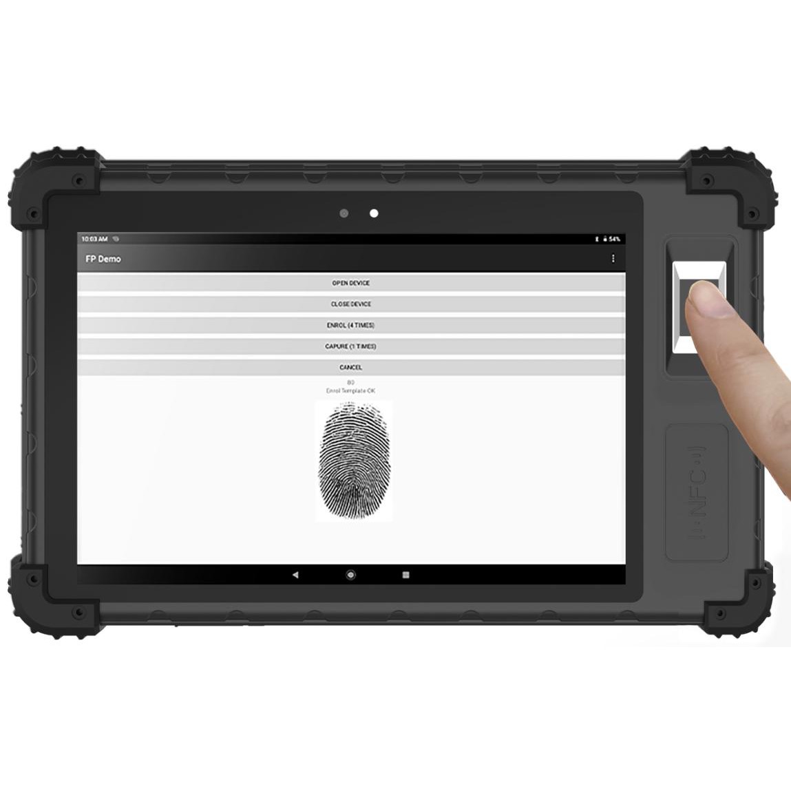 HFSecurity FP08 Rugged 8-inch Biometric Tablet (IP65)